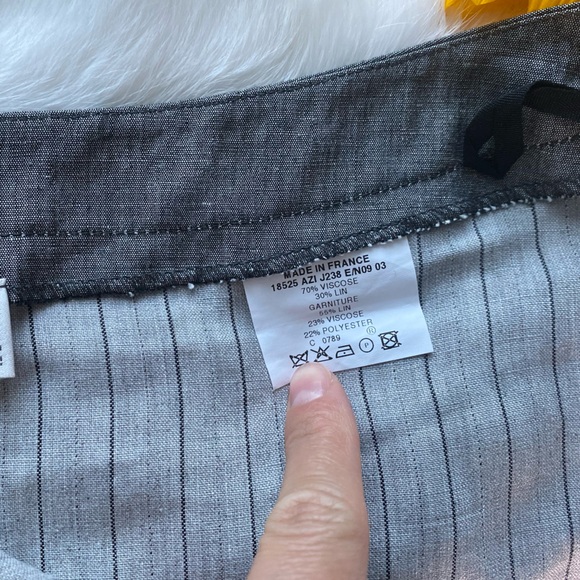 Lener Corder Linen Skirt - Picture 5 of 8